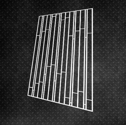 Трафарет многоразовый DFA Геометрия 68 для штукатурки и краски (G00068)