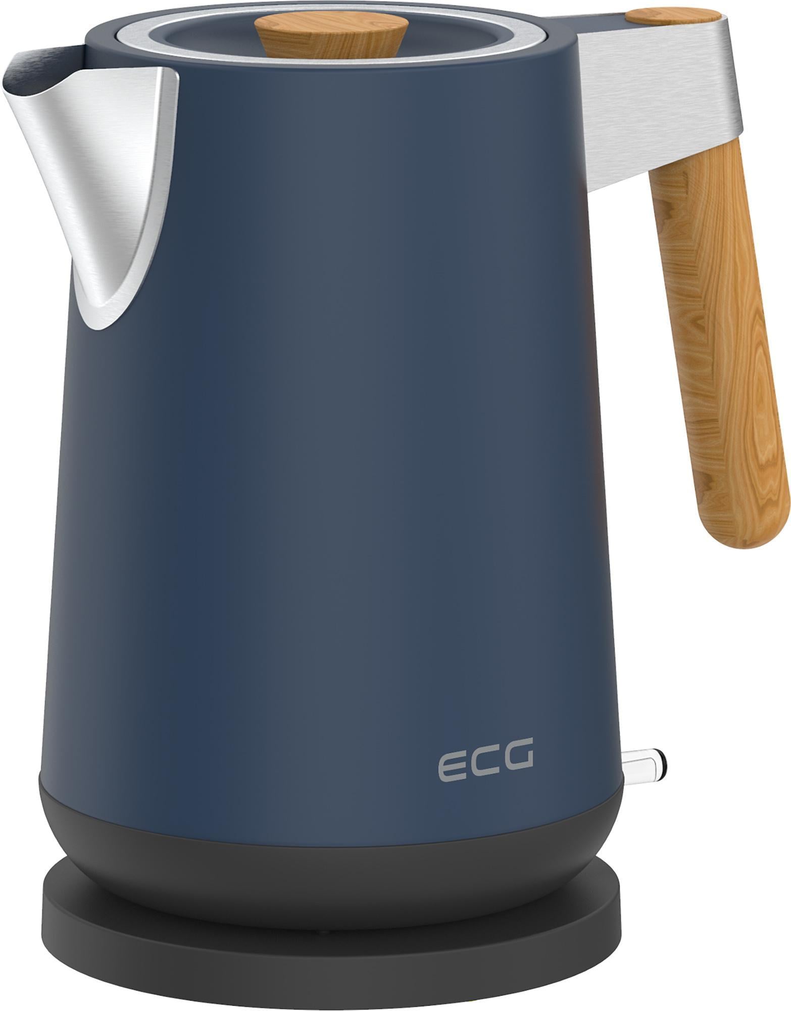 Чайник електричний ECG RK 1768 Strix Timber Petrol