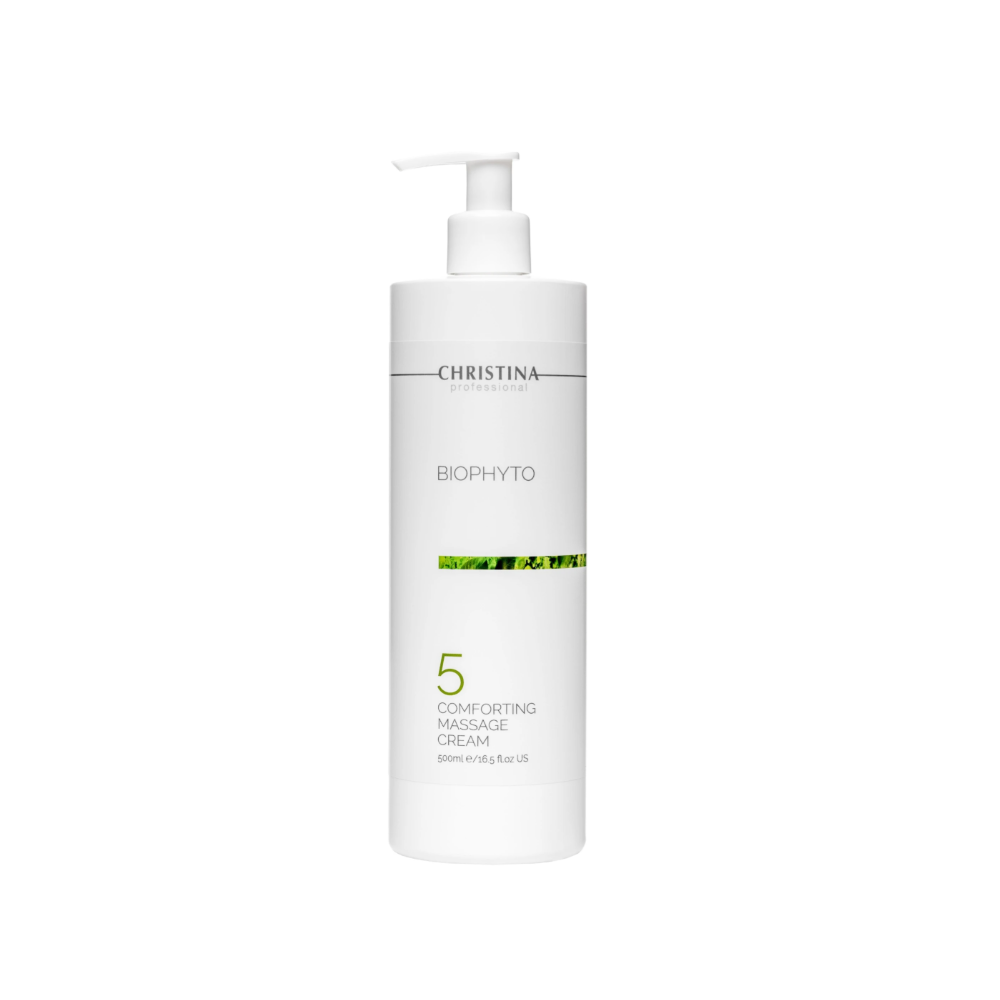 Крем масажний заспокійливий Christina Bio Phyto Comforting Massage Cream 500 мл Крем масажний заспокійливий Christina Bio Phyto Comforting Massage Cream 500 мл