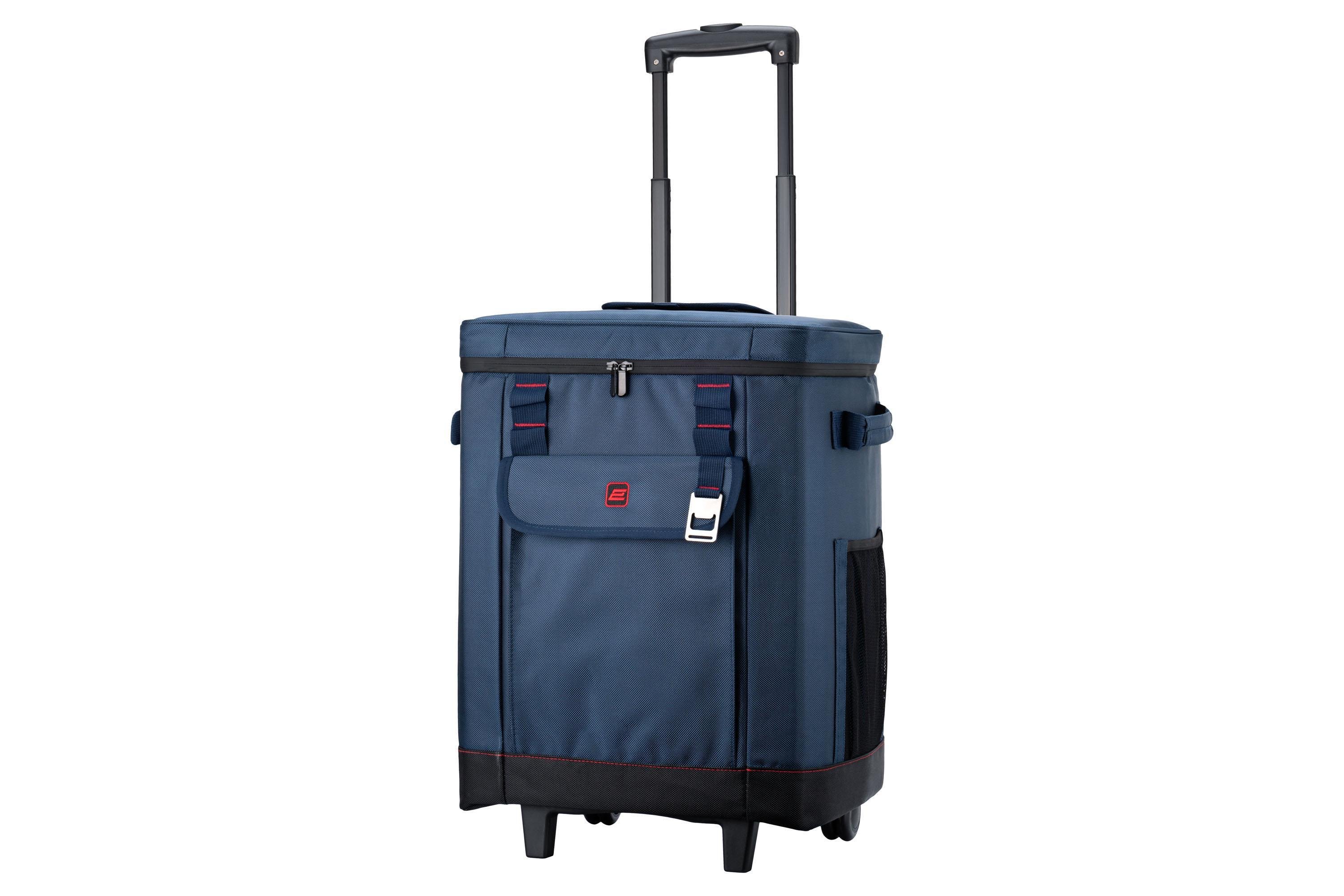 Сумка-холодильник 2E Picnic на колесах 50 л Темно-синий (30365771)