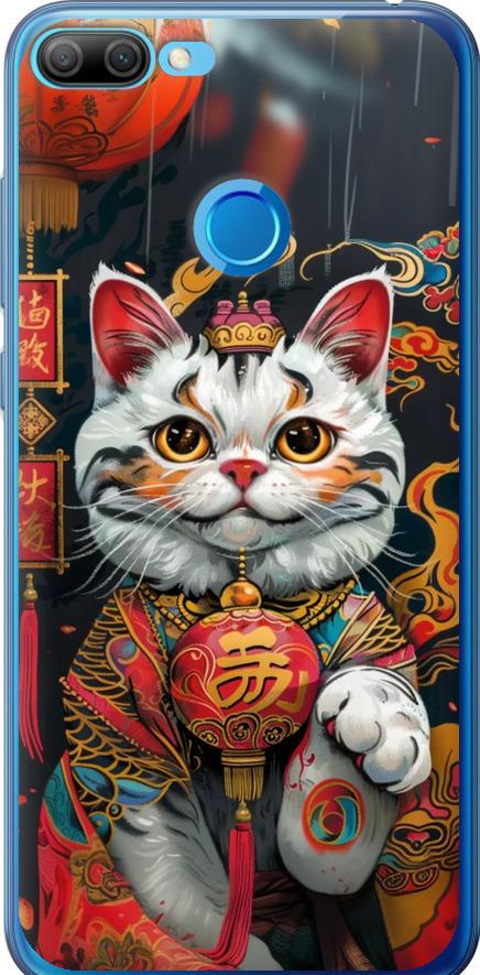 Чехол на Huawei Honor 9i China Cat v2 (6135u-1853-42517) Чехол на Huawei Honor 9i China Cat v2 (6135u-1853-42517)