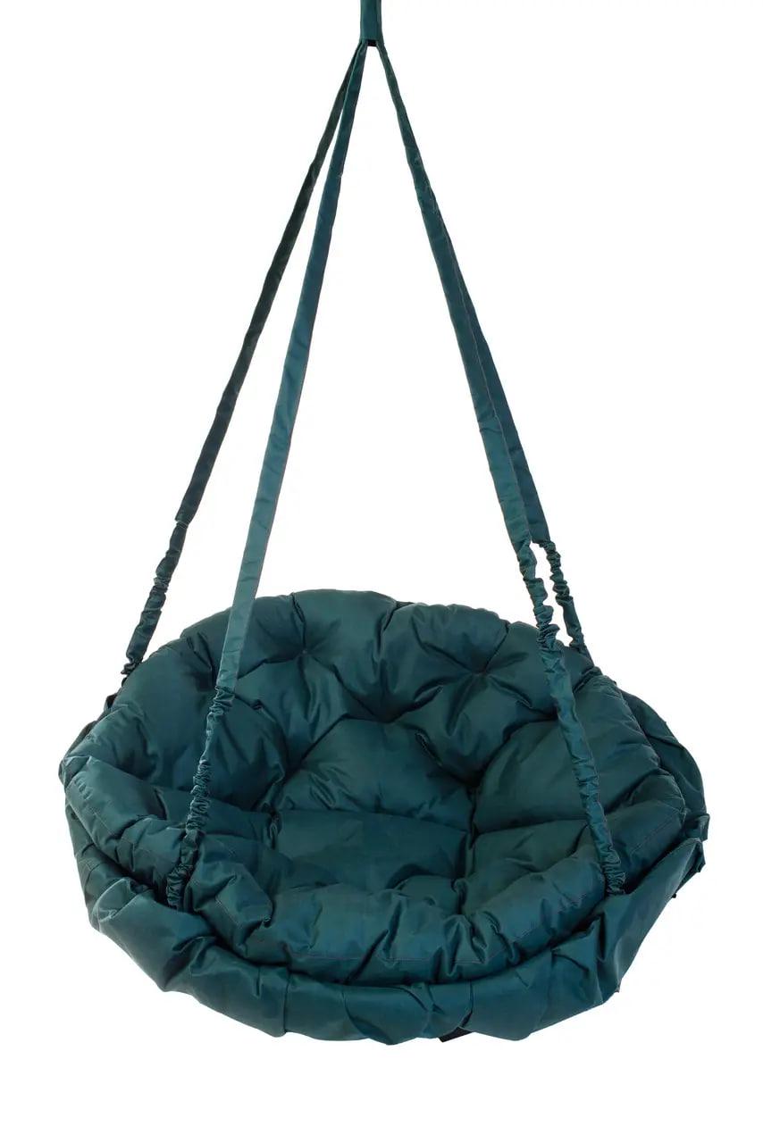 Качеля-гамак садовая Lux до 120 кг Зеленый (27843981) - фото 1 Качеля-гамак садовая Lux до 120 кг Зеленый (27843981) - фото 1