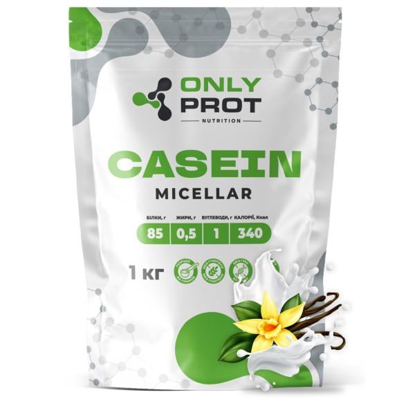 Протеин мицеллярный казеин ONLY PROT NUTRITION CASEIN MICELLAR медленный ночной 1 кг Ваниль (21-145-mk-v-1kg) Протеин мицеллярный казеин ONLY PROT NUTRITION CASEIN MICELLAR медленный ночной 1 кг Ваниль (21-145-mk-v-1kg)