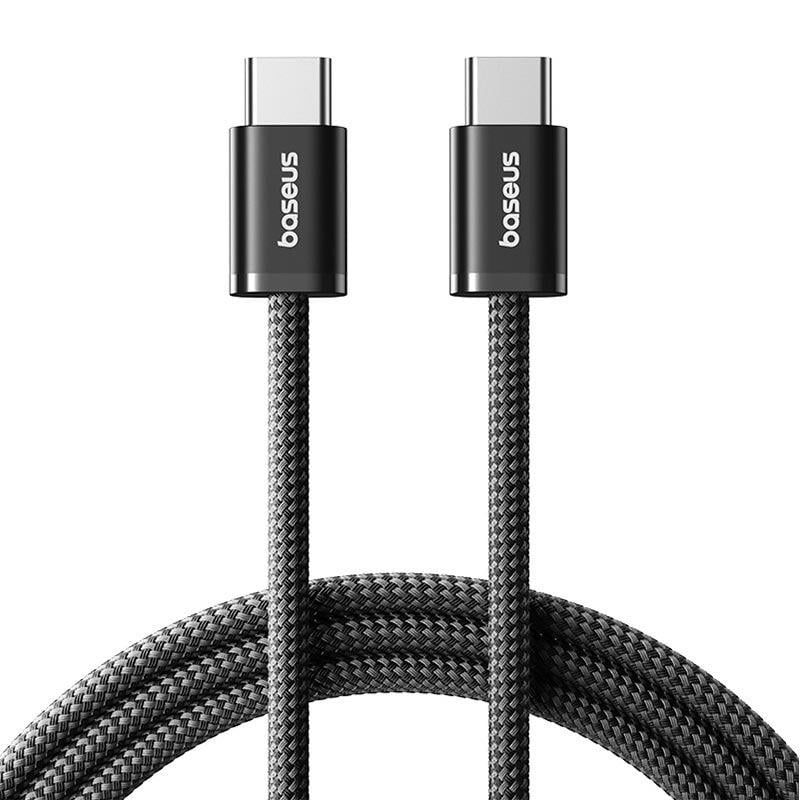 Кабель для зарядки і передачі даних Baseus Dynamic 4 Fast Charging Data Cable USB-C - USB-C 2м Чорний (P10381400112-00)