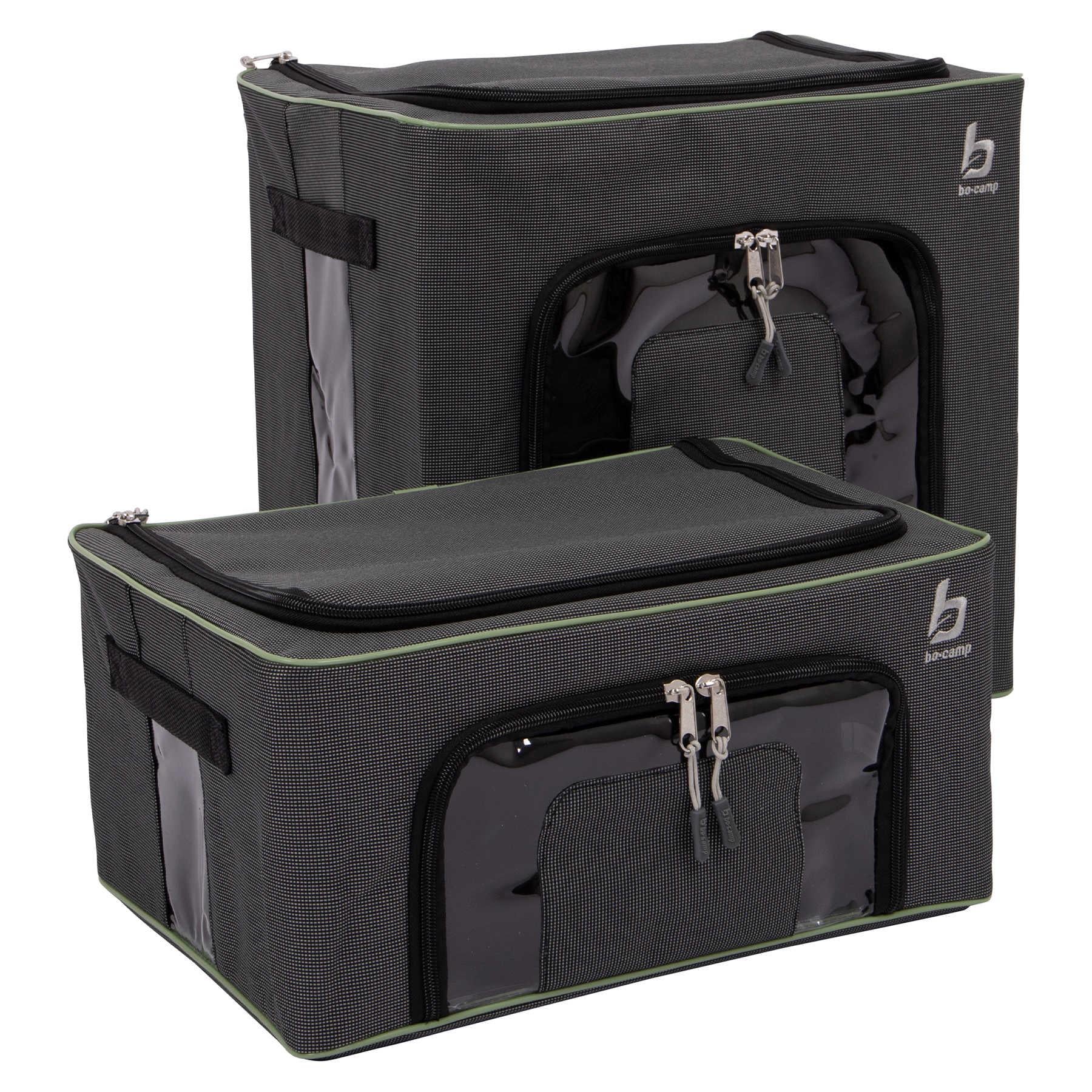 Набор сложных органайзеров Bo-Camp Box Set M/L 36х26 см 2 шт. Антрацит
