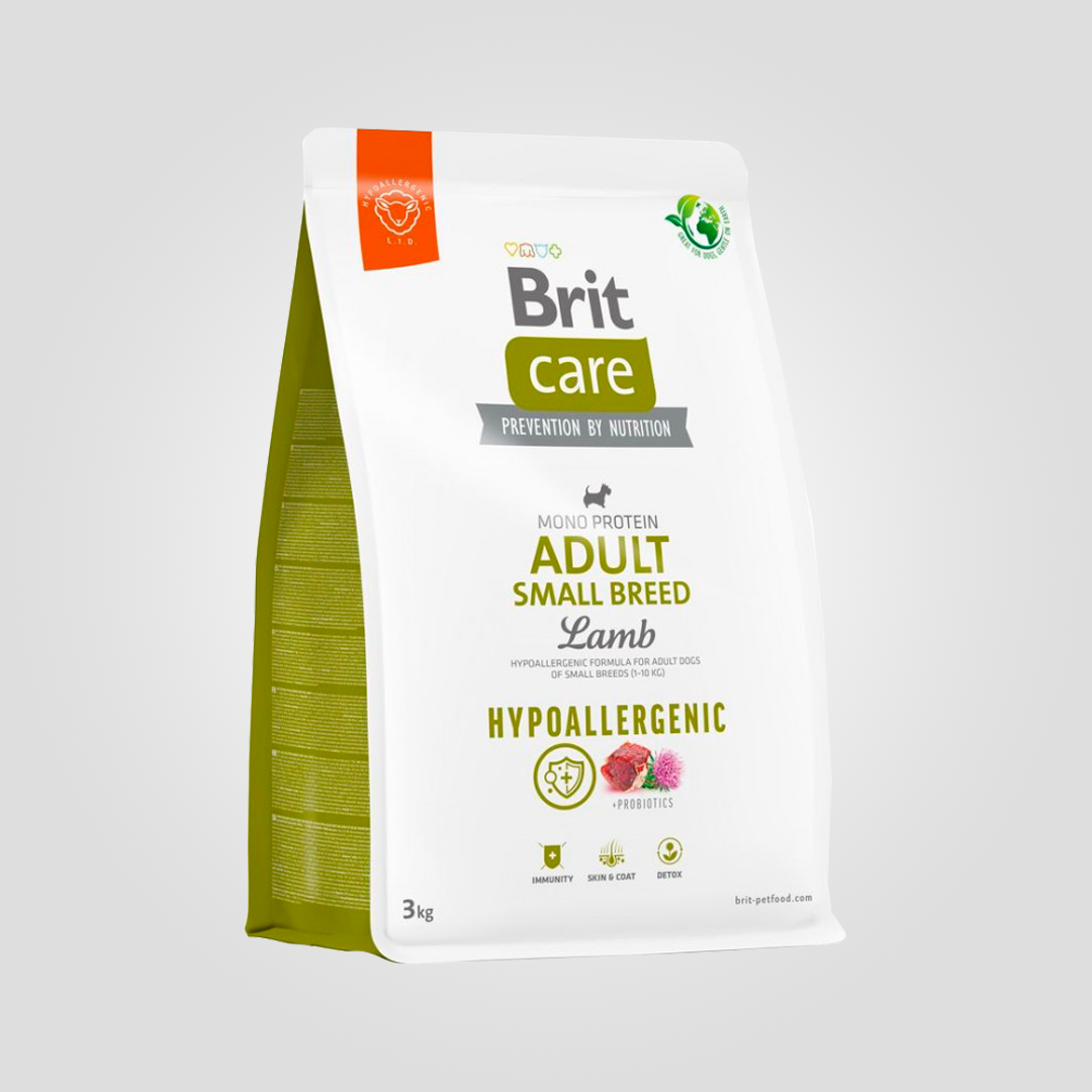 Корм гіпоалергенний для собак малих порід Brit Care Hypoallergenic Small Breed з ягням 3 кг (20504542) Корм гіпоалергенний для собак малих порід Brit Care Hypoallergenic Small Breed з ягням 3 кг (20504542)