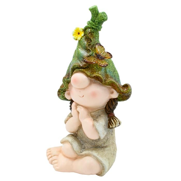 Садовая фигурка Engard Эмили на солнечной батарее 20,5x19,5x40 см (AW-69)