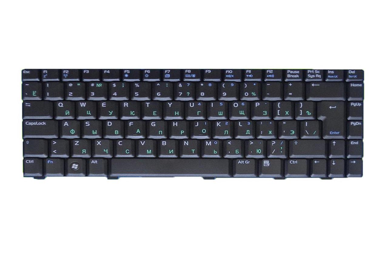 Клавіатура для ноутбука Asus N81 N81Vg матова (04GNCB1KRU14)