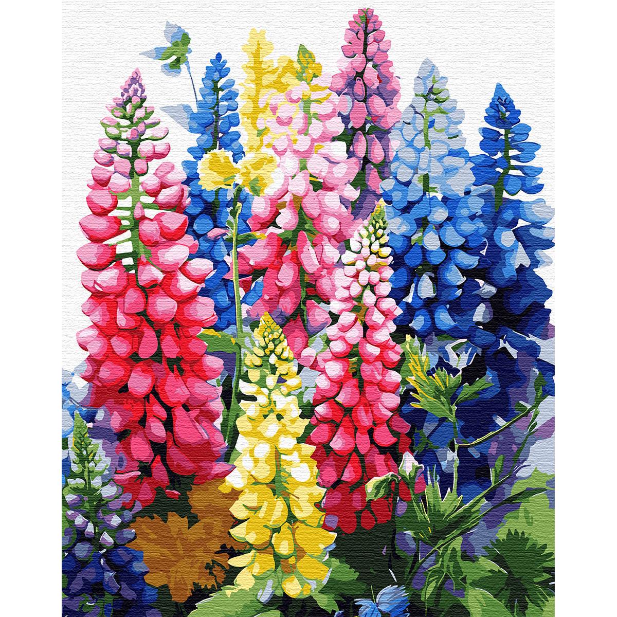 Картина по номерам Santi Цветы лета 40x50 см (Top-954768)