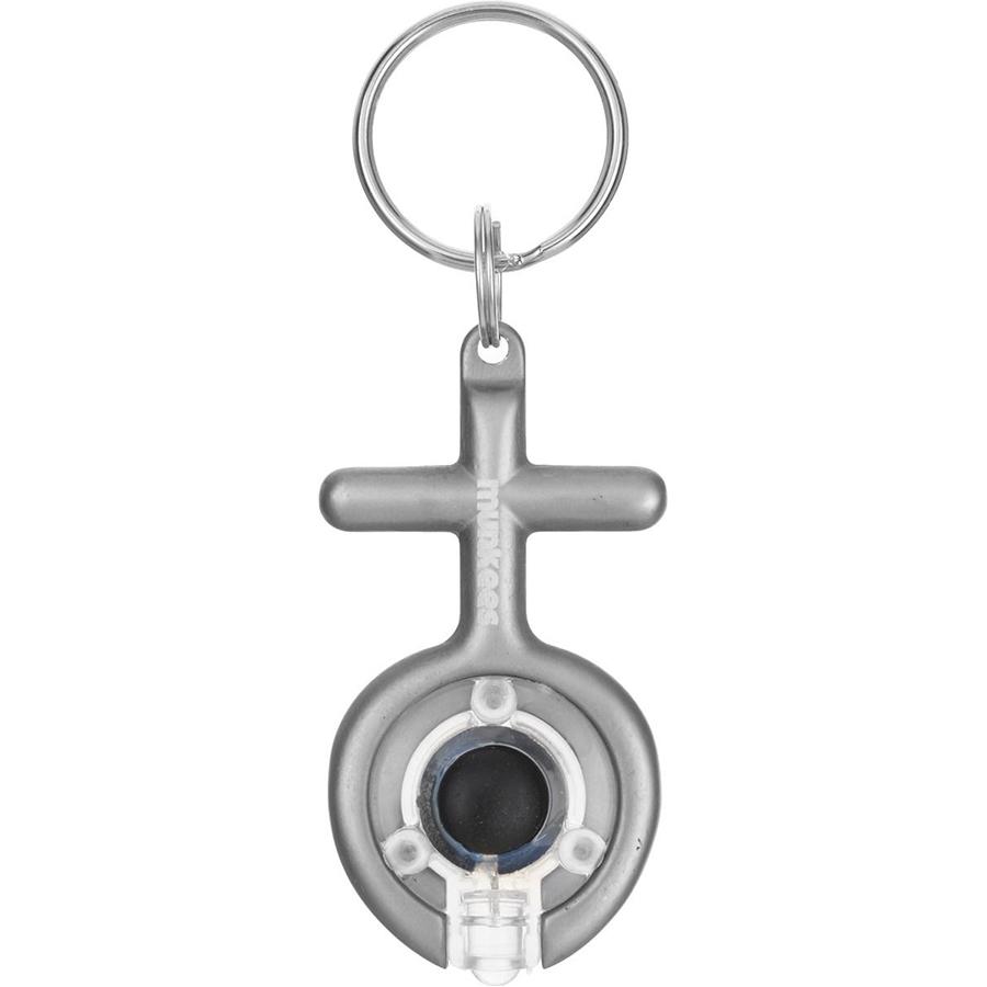 Брелок-фонарик Munkees 1080 LED Symbol Woman Grey
