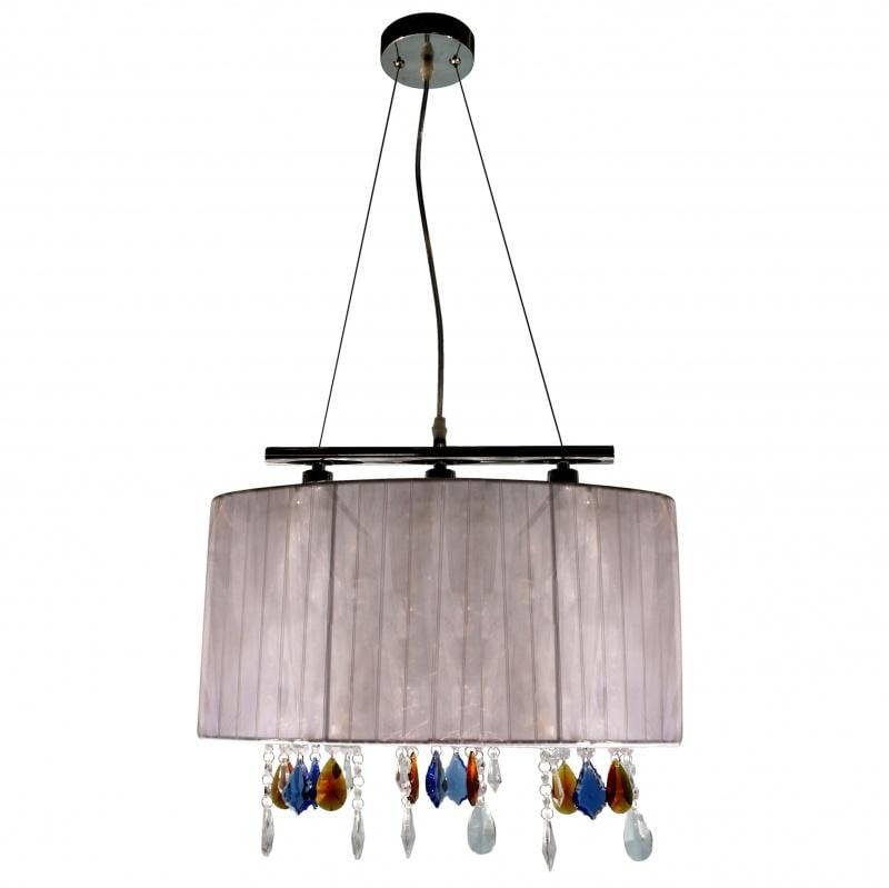 Люстра подвесная Brille BL-093S/3 с абажуром