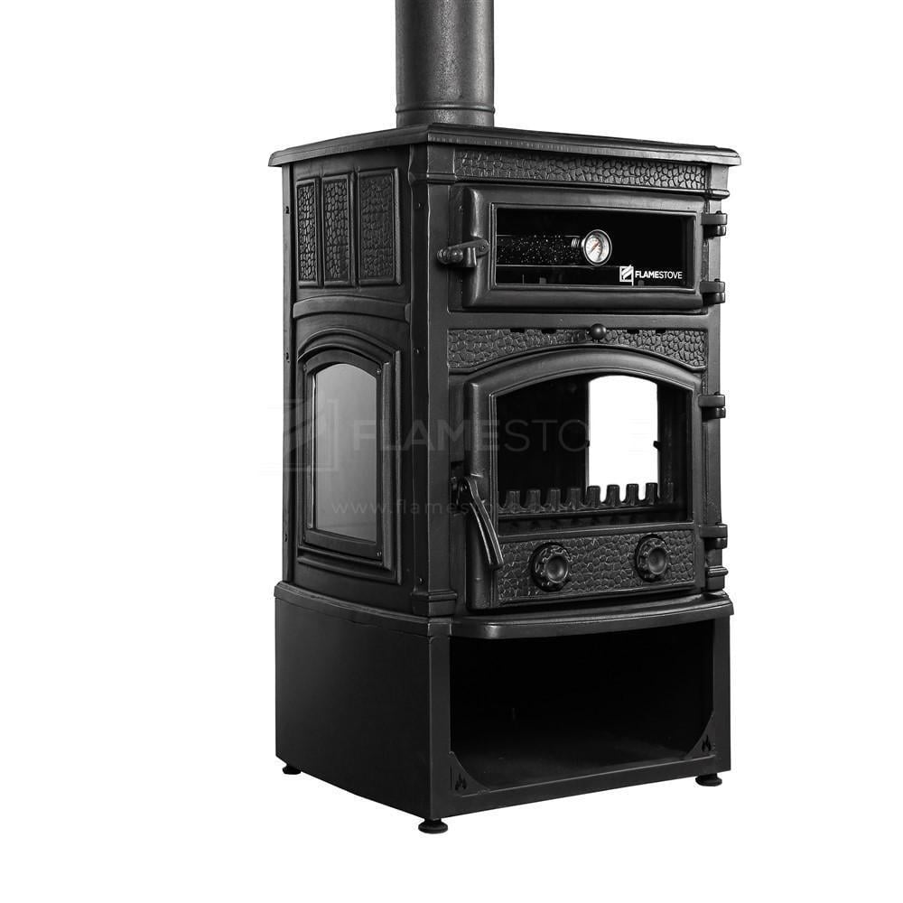 Піч чавунна Flame Stove Sirius Maxi Style з духовкою (FS-011ST)