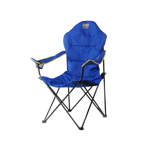 Крісло туристичне розкладне Павук з підголовником + чохол 60х51х110 см/17 мм