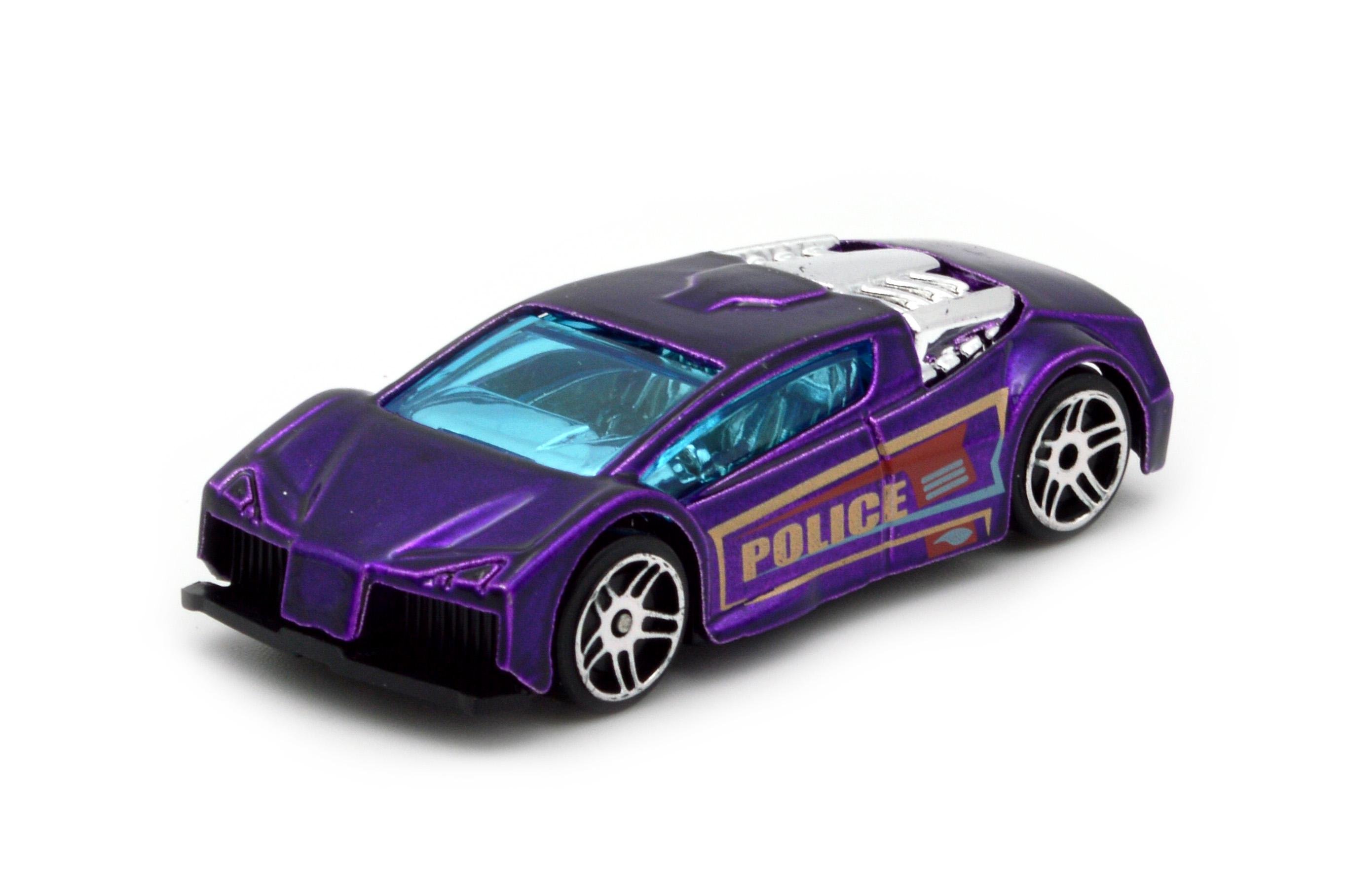 Набор металлических машинок 8805-5 без инерции 6 шт. - фото 4 Набор металлических машинок 8805-5 без инерции 6 шт. - фото 4