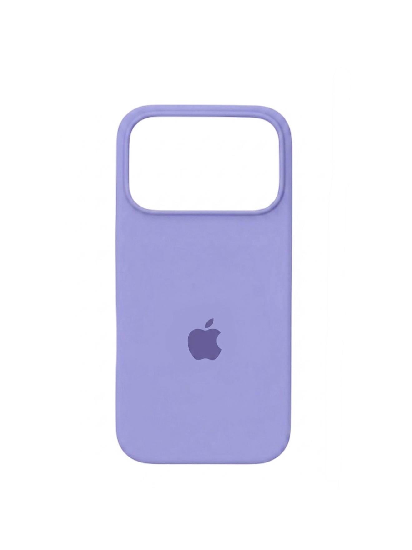 Чехол для iPhone 17 Pro силиконовый Soft-touch Silicone Case Full Size (AA) Elegant Purple