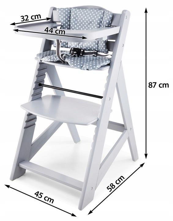 Стільчик для годування Moby-System Woody 87x58x45 см (665611121) - фото 4