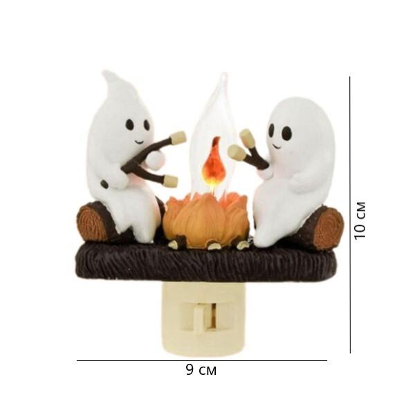 Нічник світлодіодний працює від мережі 220V у формі двох привидів (Y01960) - фото 10 Нічник світлодіодний працює від мережі 220V у формі двох привидів (Y01960) - фото 10