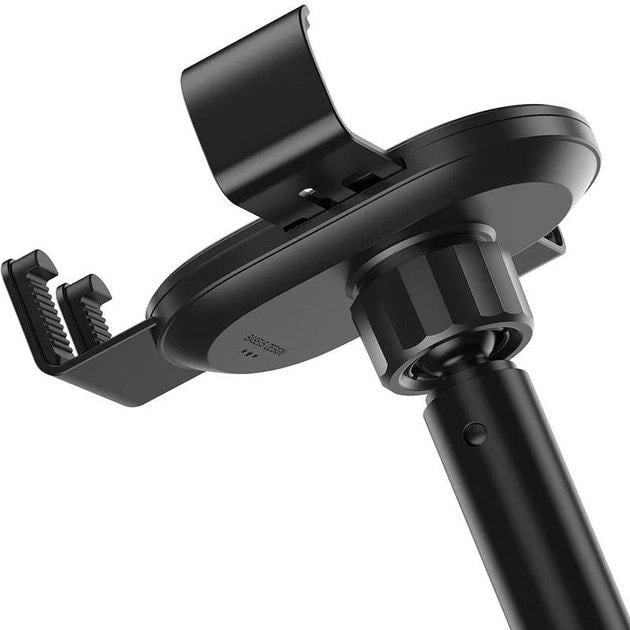 Тримач для телефону в автомобіль Baseus Simplism Gravity Car Mount Holder Black (SUYL-JY01) - фото 5