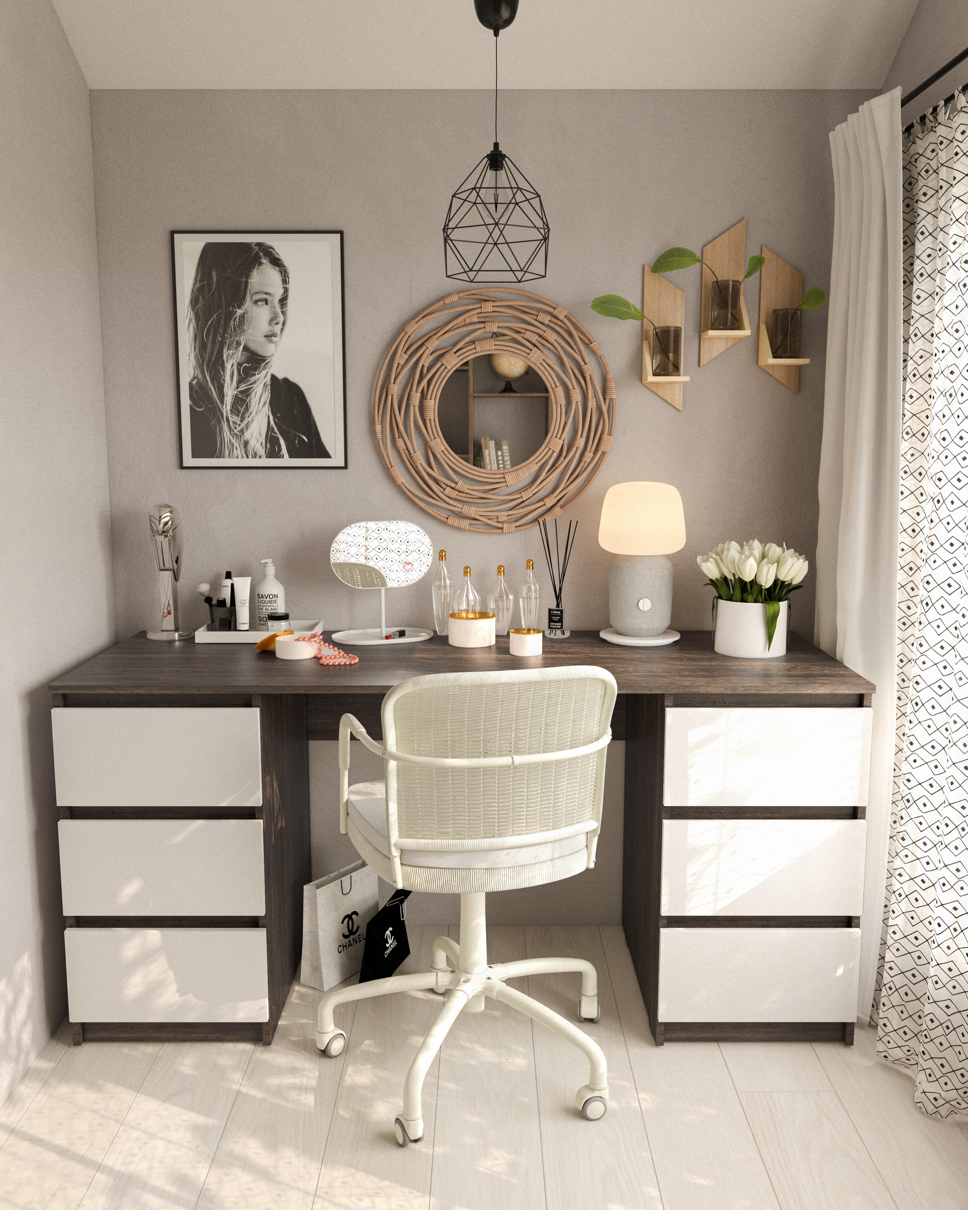 Стіл комп'ютерний Moreli T-228 1580x758x600 мм Венге аруша/Білий (10448503) - фото 1