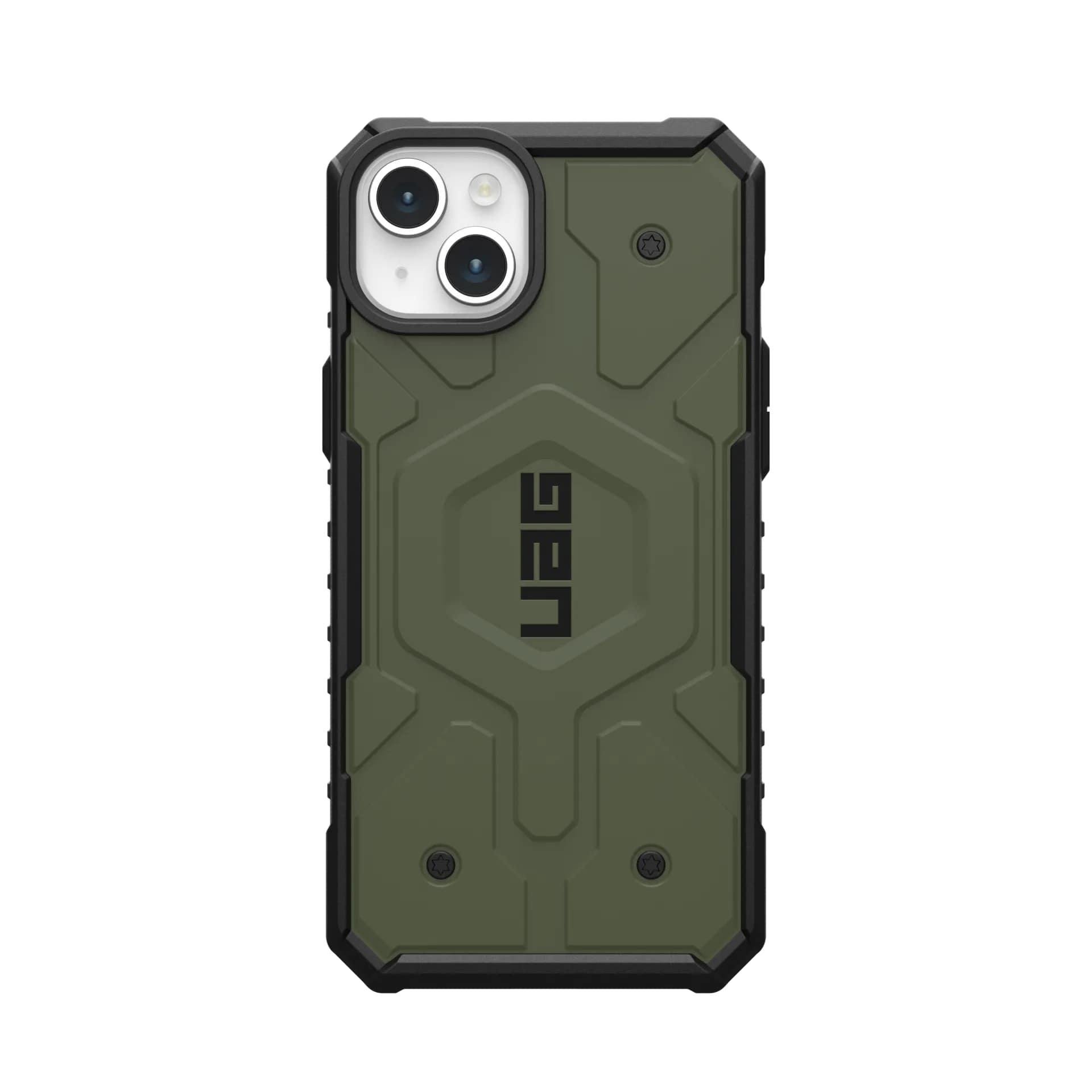 Чохол накладка для телефону UAG Pathfinder Magsafe Apple iPhone 15 Plus Olive