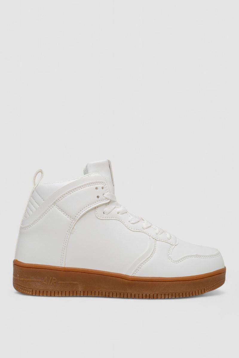 Кроссовки мужские зимние Stilli 248RCX698 р. 43 Бело-коричневый (116266_833984)