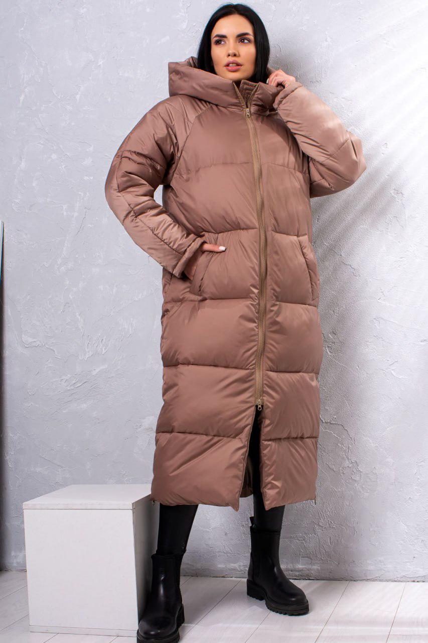 Пуховик Kimberly р. 46-48 Світло-коричневий (010-гр) Пуховик Kimberly р. 46-48 Світло-коричневий (010-гр)