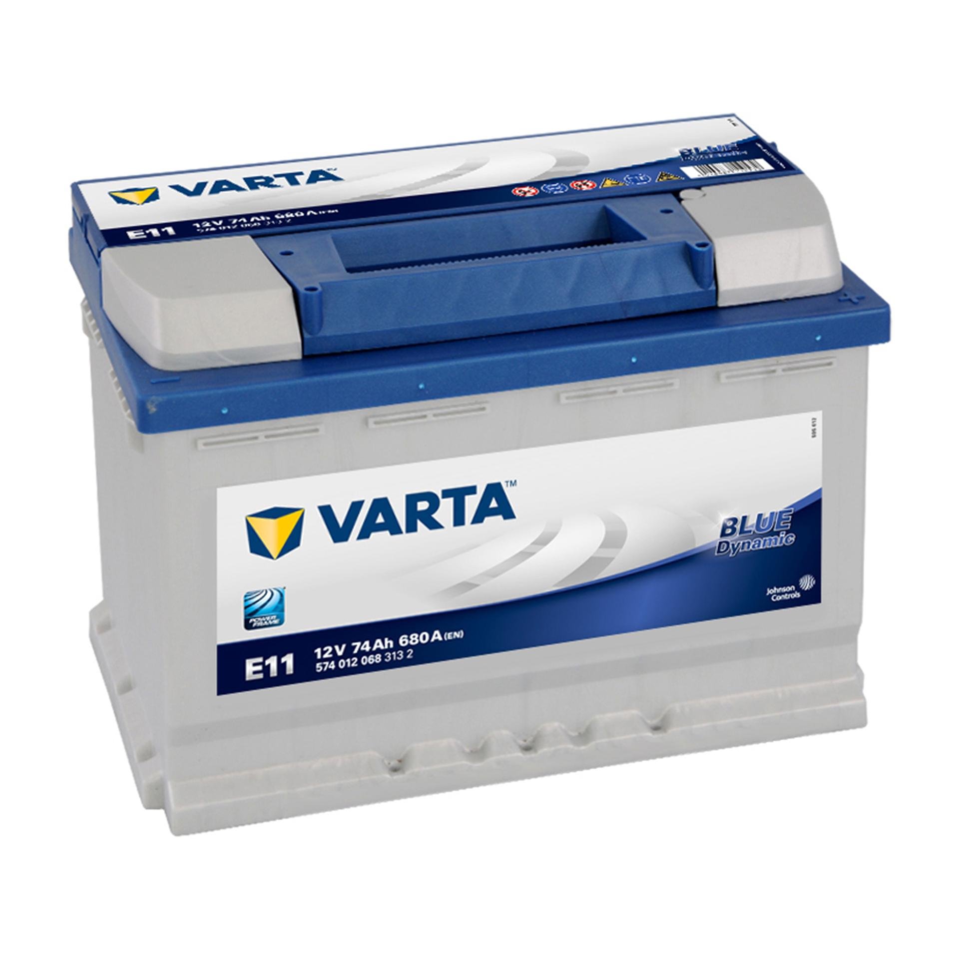 Аккумулятор Varta Blue Dynamic 74 Ah/12V 0 плюс справа