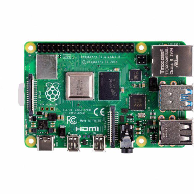 Міні комп'ютер стенд плата Raspberry Pi 4 Model B 8 GB RAM/Cortex-A72 1,5 GHz/WiFi/Bluetooth (43f0d089) - фото 2