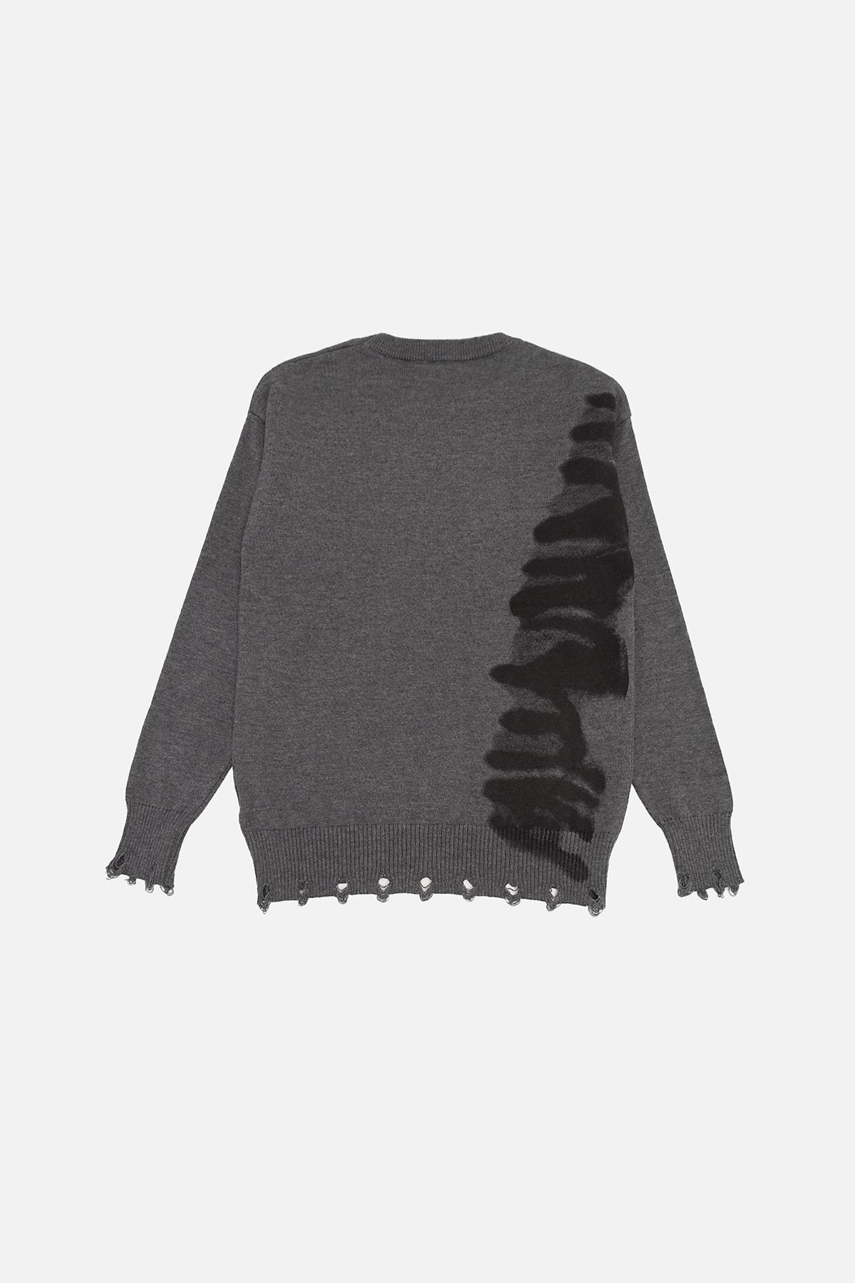 Джемпер для мальчика 134 см Темно-серый (ЦБ-00267474)