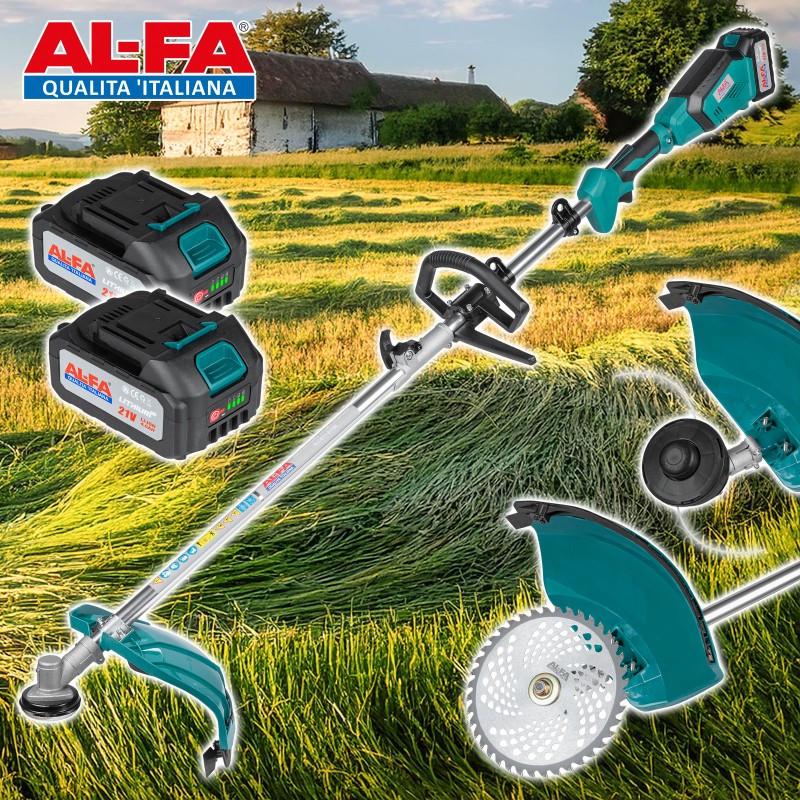 Тример безщітковий акумуляторний AL-FA ALC GT4B-21V 21В 4А - фото 7 Тример безщітковий акумуляторний AL-FA ALC GT4B-21V 21В 4А - фото 7