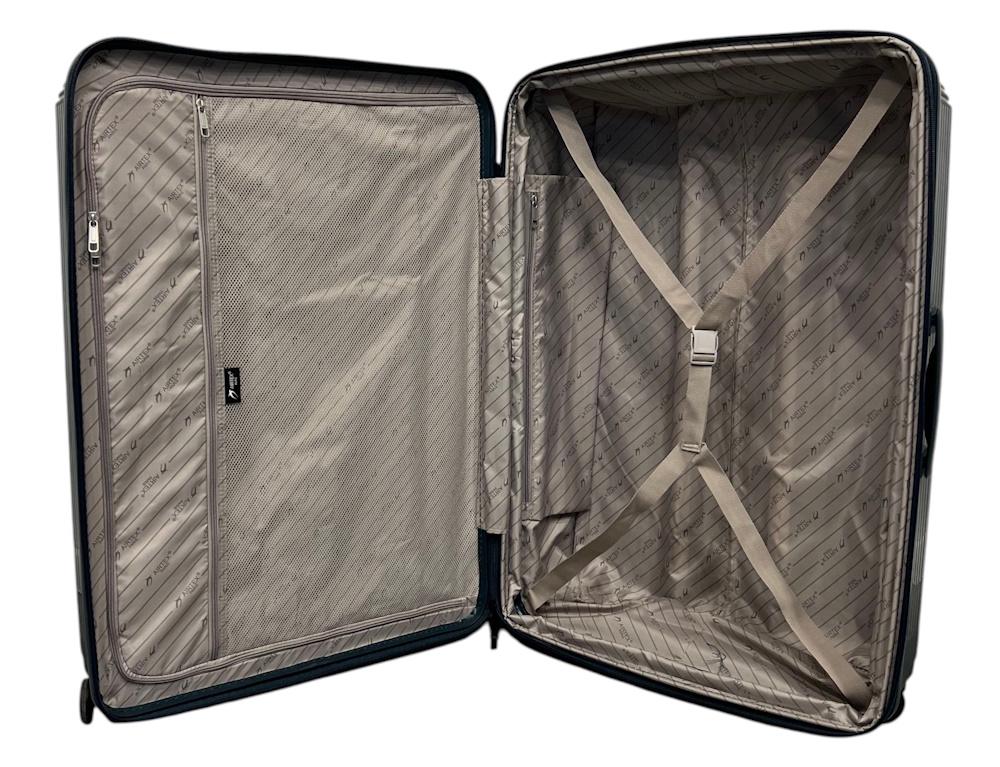 Чемодан малый под ручную кладь Airtex 647 полипропилен S Темно-зеленый - фото 3