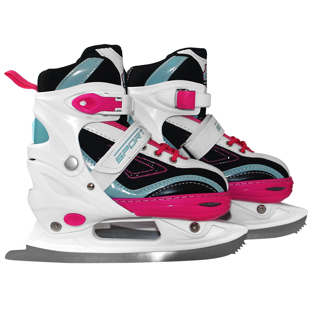 Роликовые коньки SportVida 4в1 SV-LG0032 р. 35-38 Pink/Blue - фото 6