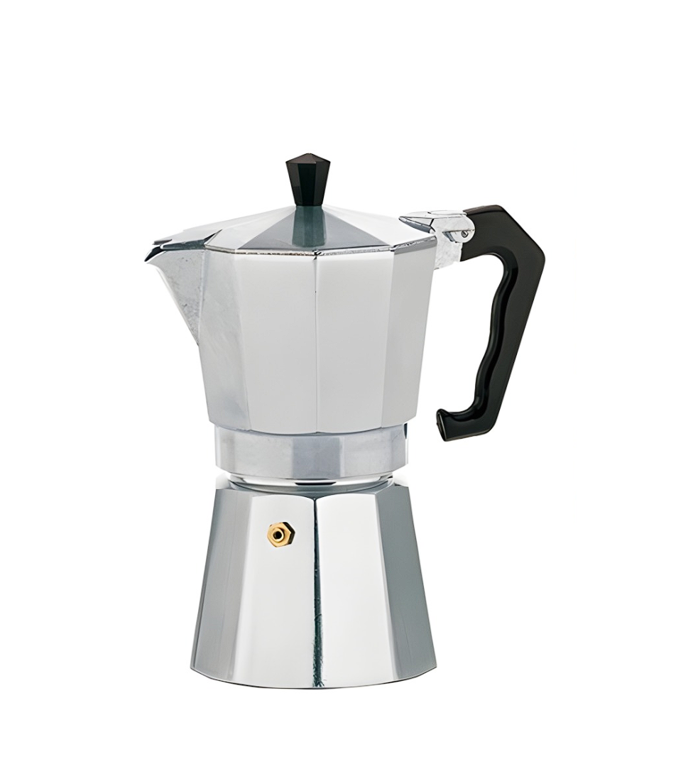 Кофеварка гейзерная Moka 150 мл 3 чашки (30425) Кофеварка гейзерная Moka 150 мл 3 чашки (30425)