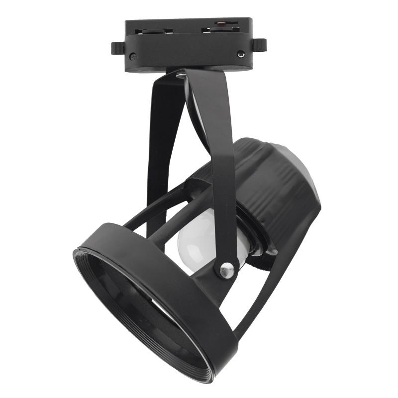 Світильник трековий поворотний Brille KW-16 E27 BK (48-017) - фото 3