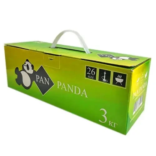 Вугілля для кальяну кокосове Pan-Panda 3 кг 216 кубиків (2595074827)
