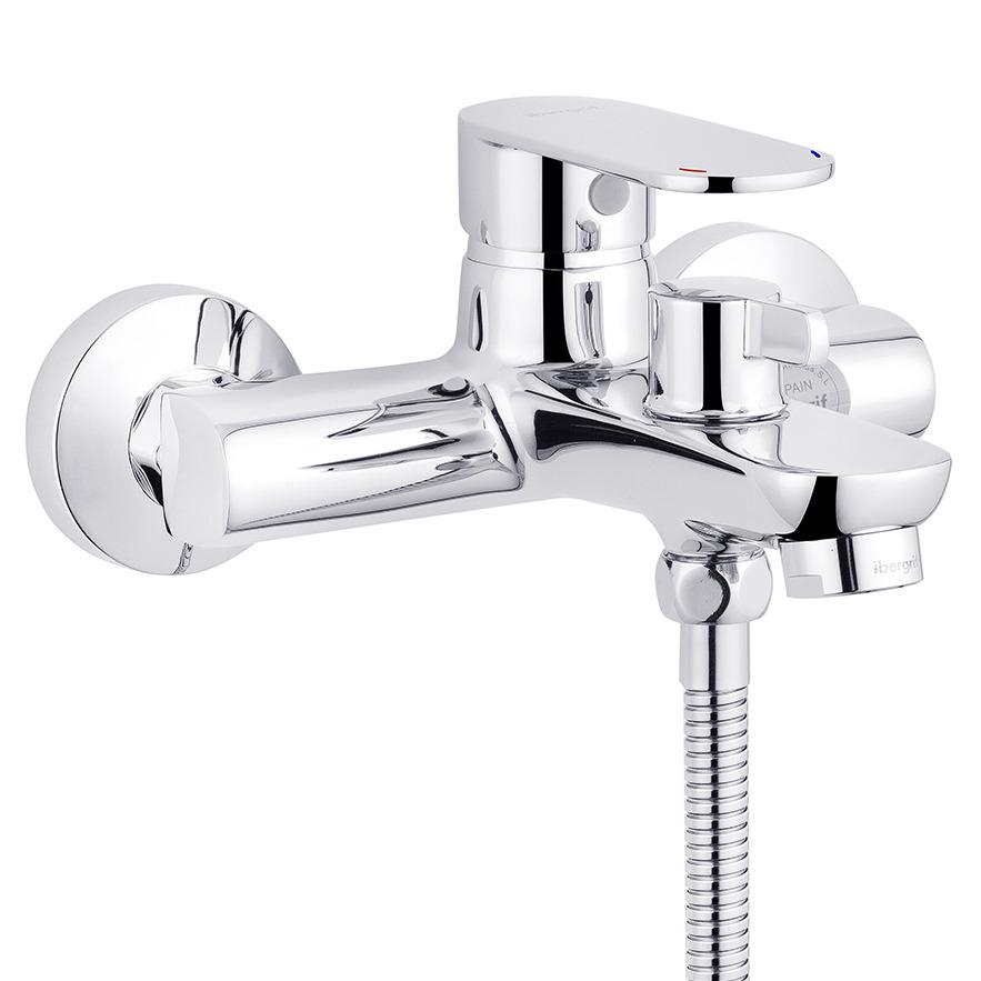 Смеситель для ванны IBERGRIF River M13221 CV028476 однорычажный Хром (147734)