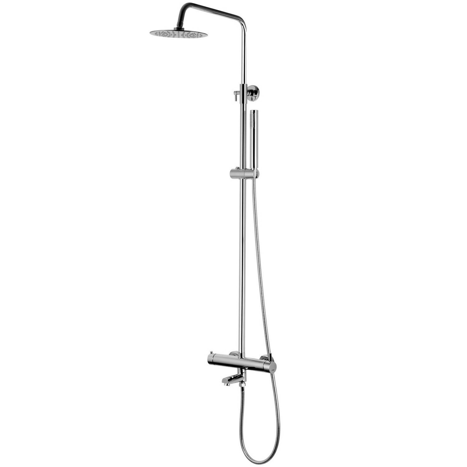 Душевая система со смесителем Corsan LUGO CMN014MCH reac-10000000018 Хром (158707) Душевая система со смесителем Corsan LUGO CMN014MCH reac-10000000018 Хром (158707)