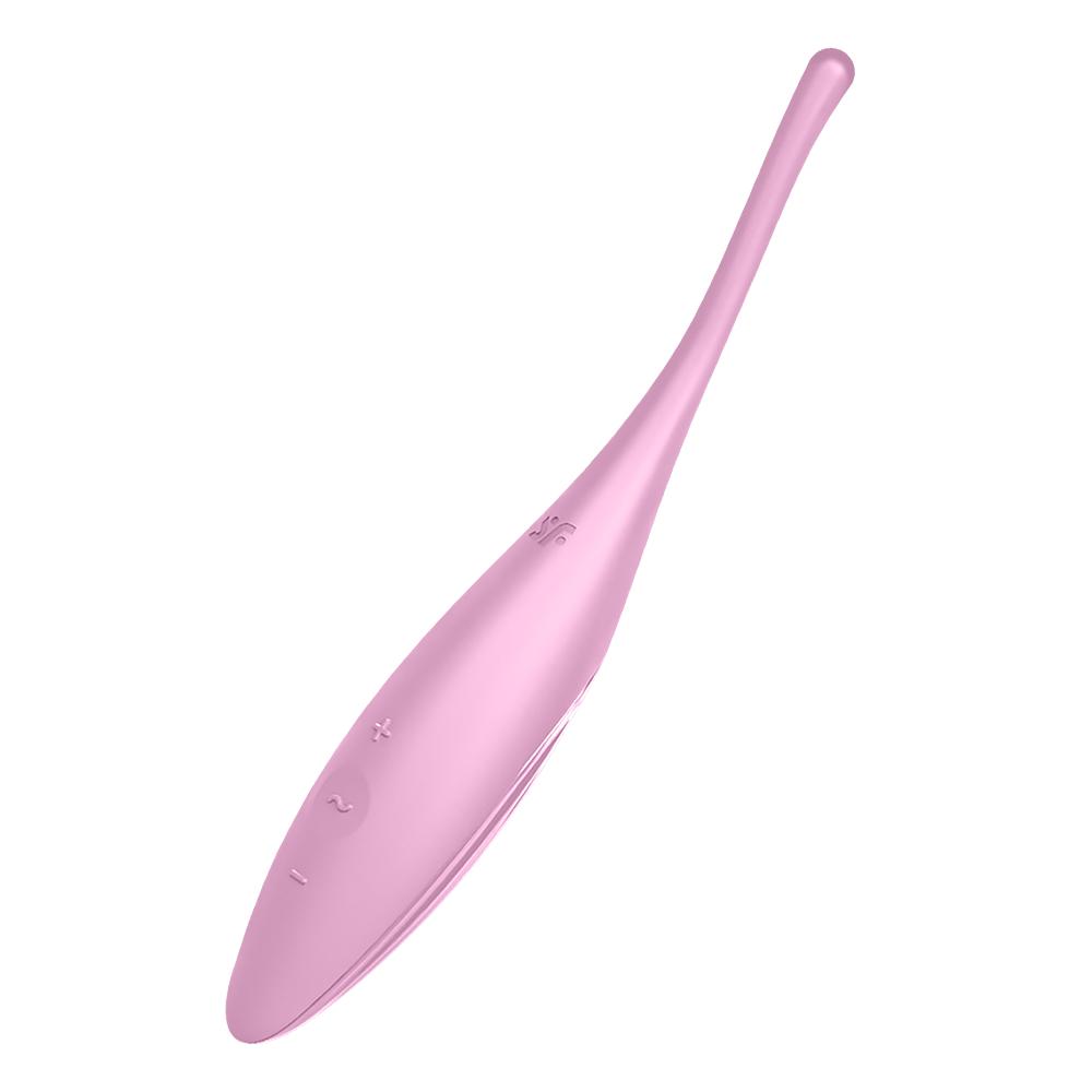Вибратор для клитора Satisfyer Twirling Joy 18,5 см Розовый (30584)
