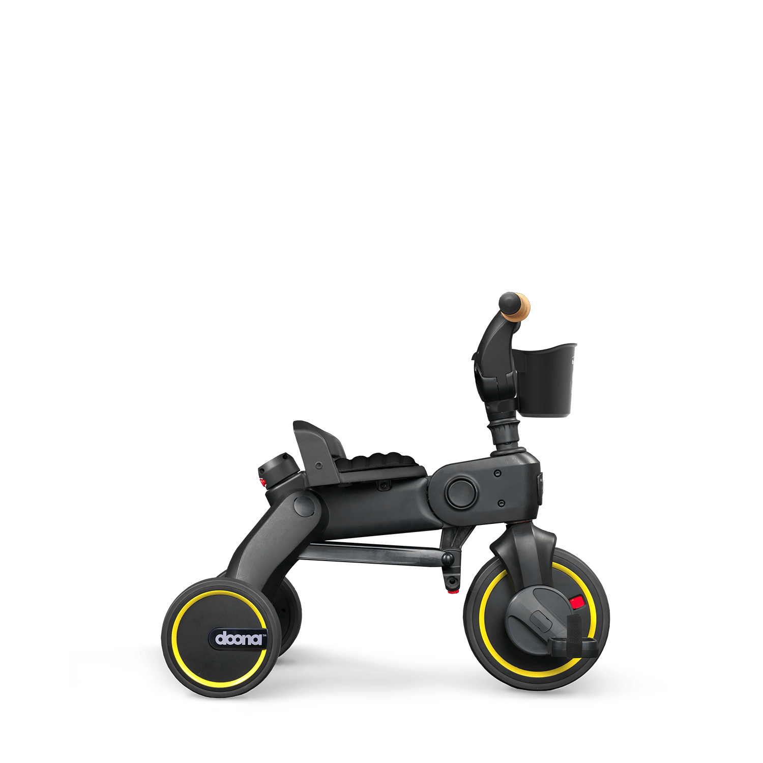 ᐉ Велосипед триколісний Doona складаний Liki Trike S5 Nitro Black