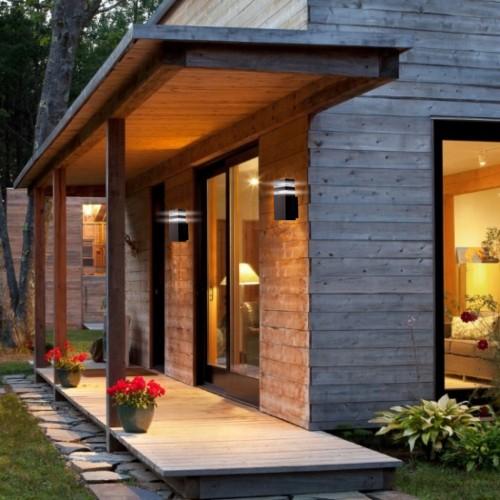 Світильник архітектурний на 1 лампочку Чорний (DH0806 чорний) - фото 3