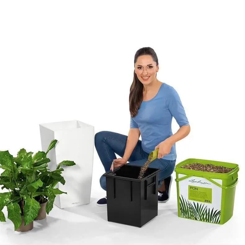 Ковш мини Lechuza для субстрата Cерый (A-014826) - фото 2 Ковш мини Lechuza для субстрата Cерый (A-014826) - фото 2