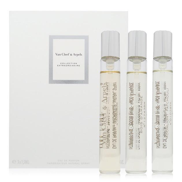 Подарочный набор унисекс Van Cleef&Arpels Collection Extraordinaire Moonlight Patchouli/Ambere Imperial/Bois d'amande 3x7,5 мл (401893)