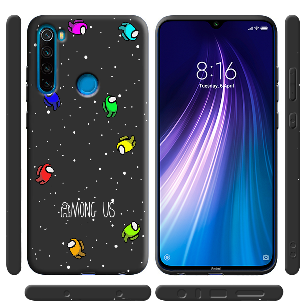 Чехол Boxface Xiaomi Redmi 7 Among Us Invisible Черный силикон (36506-bk76-36630) - фото 2