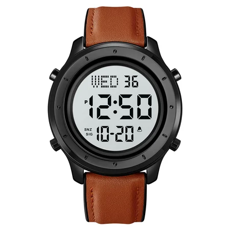 Наручные часы Skmei 1864LBNWT Brown/White Leather