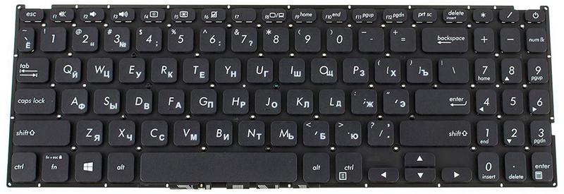 Клавиатура для ноутбука Asus FL8600UA (0KNB0-5114RU00)