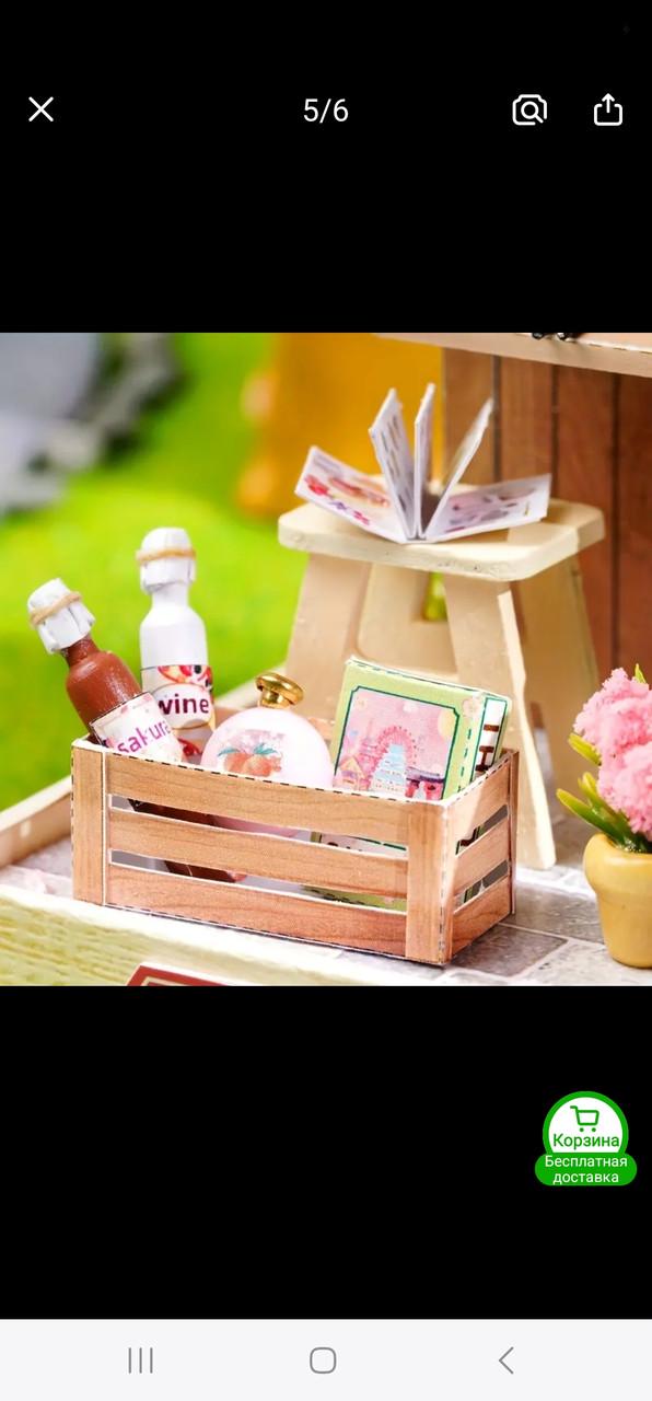 Конструктор 3D Румбокс Ляльковий будиночок Роби сам дерев'яний (2474170715) - фото 5