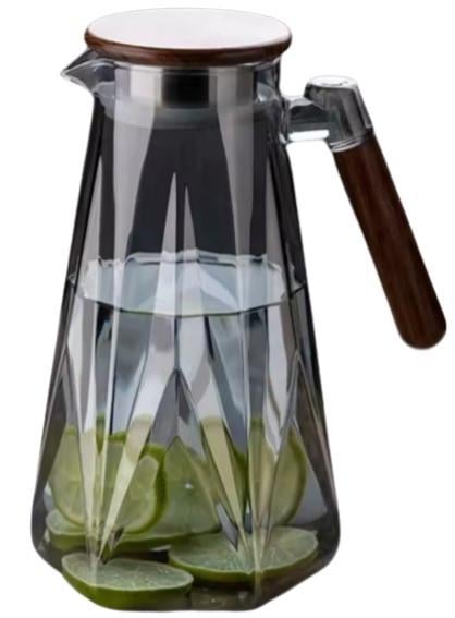 Кувшин стеклянный Edenberg с крышкой 1,8 л (EB-19574)