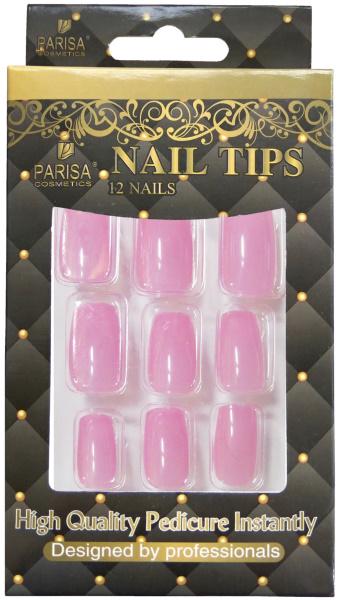 Ногти накладные Parisa с рисунком в упаковке 12 шт. (YS-006)