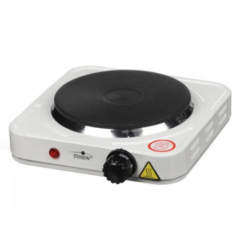 Плита электрическая Stenson 0011ME 1 конфорка/диск настольная Белый (1689184297)