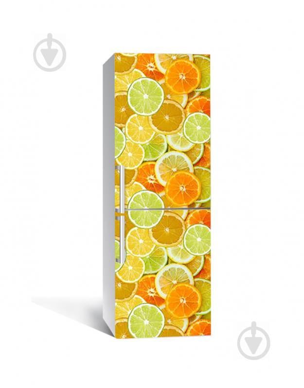 Наклейка на холодильник Zatarga "Яркие Цитрусы" 650х2000 мм Наклейка на холодильник Zatarga "Яркие Цитрусы" 650х2000 мм
